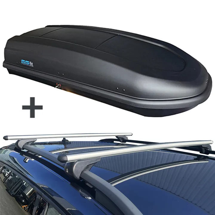 PerfectFit Dachbox 440 Liter + Nordrive Dachträger BMW X7 ab 03/2019