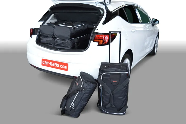 Carbags Reisetaschenset Opel Astra K 2015-2021 5-Türer Schrägheck
